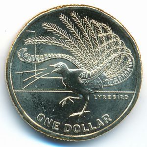 Australia, 1 dollar, 2021