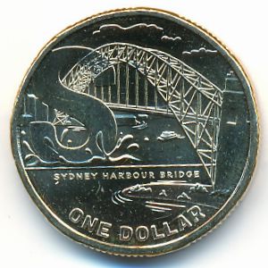 Australia, 1 dollar, 2021