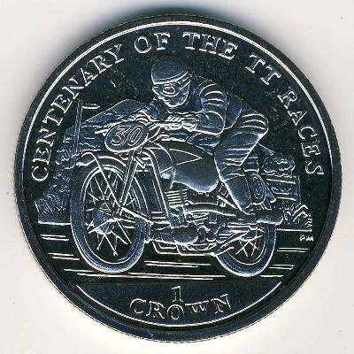 Isle of Man, 1 crown, 2007