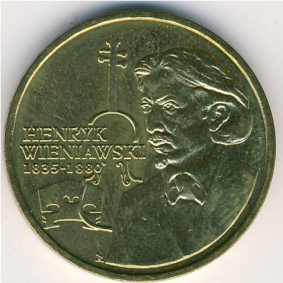Польша, 2 злотых (2001 г.)