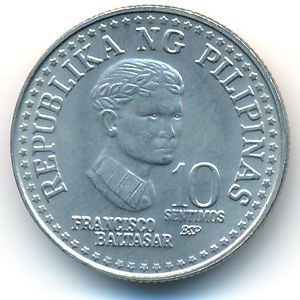 Philippines, 10 centimos, 1979–1982