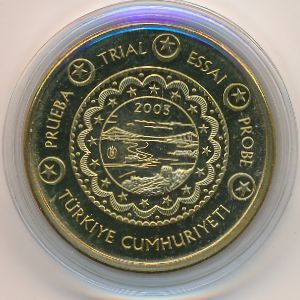 Turkey., 20 euro cent, 2003