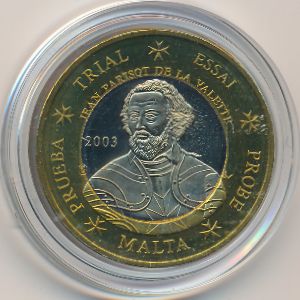 Malta., 1 euro, 2003