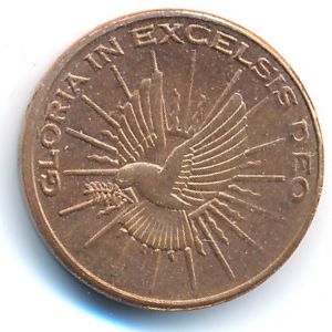 Vatican City., 2 euro cent, 2005