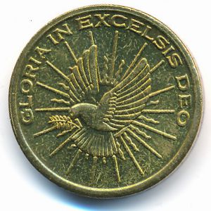 Ватикан., 50 евроцентов (2005 г.)