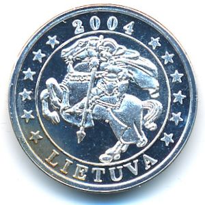 Lithuania., 5 евроцентов, 