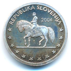 Slovenia., 2 euro cent, 2004