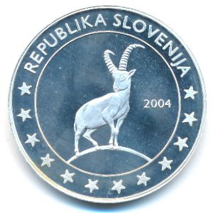 Slovenia., 5 euro, 2004
