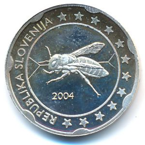 Slovenia., 20 euro cent, 2004
