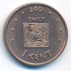 La Posta., 1 cent, 2013