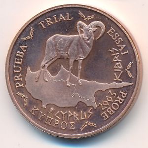 Cyprus., 5 euro cent, 2003