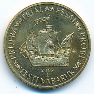 Estonia., 50 euro cent, 2003