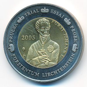 Liechtenstein., 2 евро, 