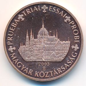 Hungary., 5 euro cent, 2003