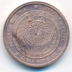Чехия., 2 евроцента (2003 г.)