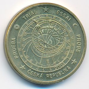 Чехия., 20 евроцентов (2003 г.)