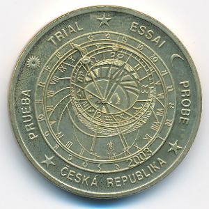 Czech., 50 euro cent, 2003