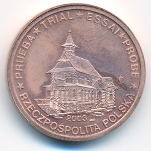 Польша., 2 евроцента (2003 г.)