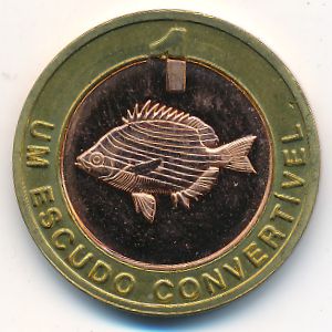 Cabinda., 1 escudo Convertivel, 2003