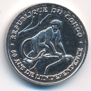 Конго, 50 франков (2020 г.)