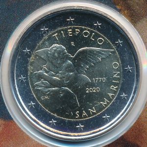 Сан-Марино, 2 евро (2020 г.)
