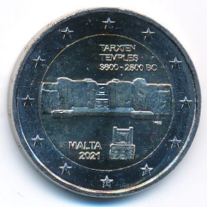 Malta, 2 euro, 2021