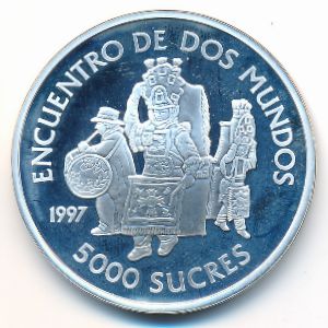 Эквадор, 5000 сукре (1997 г.)