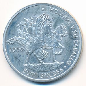 Эквадор, 5000 сукре (1999 г.)