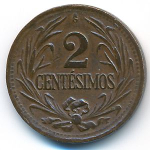 Уругвай, 2 сентесимо (1943–1951 г.)