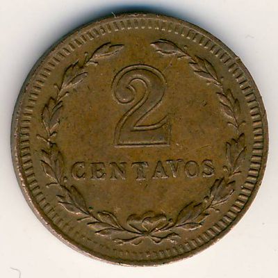 Argentina, 2 centavos, 1947–1950