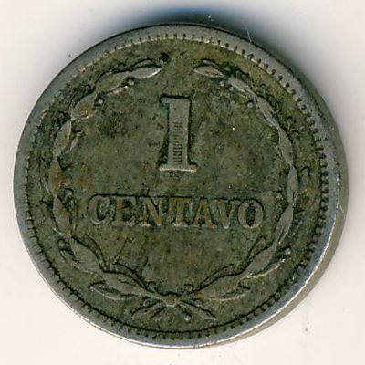 El Salvador, 1 centavo, 1915–1936