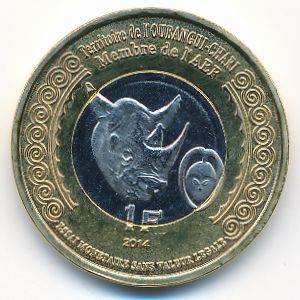 Ubangi-Shari., 1 франк, 