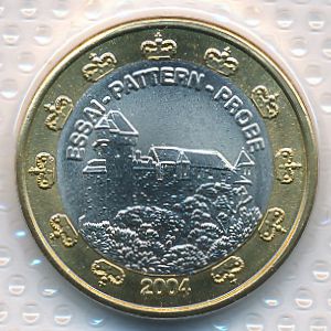 Лихтенштейн., 1 евро (2004 г.)