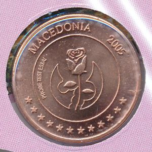 Macedonia., 5 евроцентов, 
