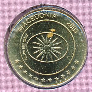 Македония., 10 евроцентов (2005 г.)