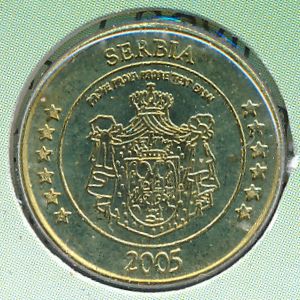 Serbia., 10 евроцентов, 