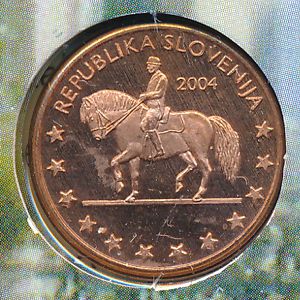 Slovenia., 1 евроцент, 