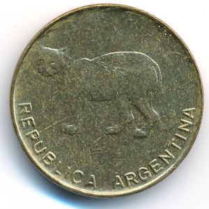 Argentina, 5 centavos, 1985