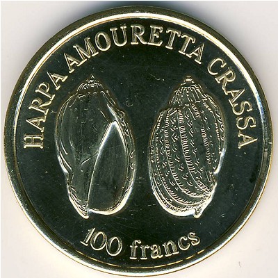 Wallis and Futuna., 100 francs, 2011