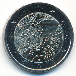 Lithuania, 2 euro, 2022