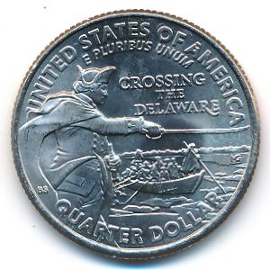 USA, Quarter dollar, 2021