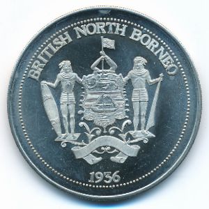 Северное Борнео., 1 крона (1936 г.)