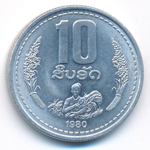 Laos, 10 att, 1980