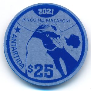 Аргентинская Антарктика., 25 долларов (2021 г.)