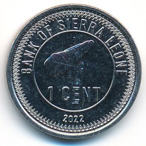 Сьерра-Леоне, 1 цент (2022 г.)
