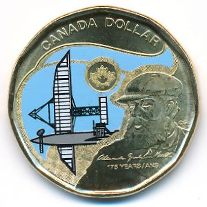 Canada, 1 dollar, 2022