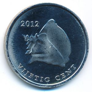Остров Саба., 50 центов (2012 г.)