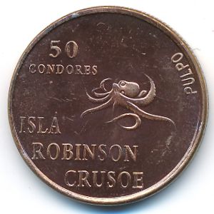 Robinson Crusoe Island., 50 кондоров, 