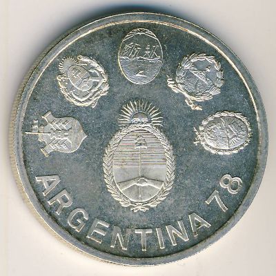 Argentina, 2000 pesos, 1977–1978
