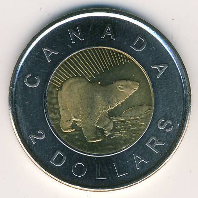Канада, 2 доллара (2006 г.)